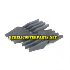 H3-40 Main Propellers 8PCS (4CW + 4CCW) for HASAKEE H3