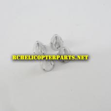 2600-02 Propellers Cap Nut 4PCS Parts for Polaroid PL2600 WiFi RC Drone