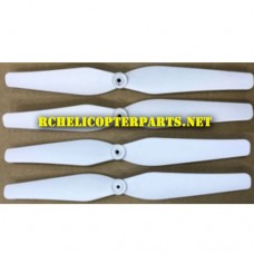 3100-01-White Main Blades 4PCS Parts for Polaroid PL3100 Camera Drone