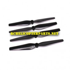 RK800-10 Main Propellers 4pcs Parts for Polaroid PL800 Sky War Camera Drone