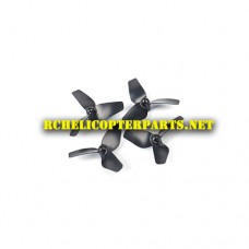 503429-01-Black Main Blade Propellers 4PCS Parts for Archos 503429 PicoDrone Quadcopter Drone