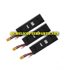 Lipo Batteries 3PCS Parts for Contixo F17 Drone