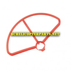 F18-24-Red Propeller Guard 1PC Parts for Contixo F18 GPS Drone Quadcopter