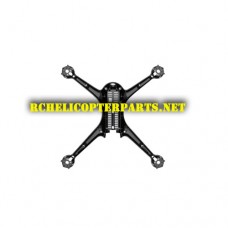 F18-27-Silver Bottom Body Shell Parts for Contixo F18 GPS Drone