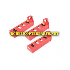 F18-39-Red-NEW Version Drone Batteries 3PCS Parts for Contixo F18 GPS Drone Quadcopter