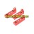 F18-39-Red-NEW Version Drone Batteries 3PCS Parts for Contixo F18 GPS Drone Quadcopter