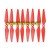 F18-41-Red Main Blade Propellers 8PCS Parts for Contixo F18 GPS Drone Quadcopter