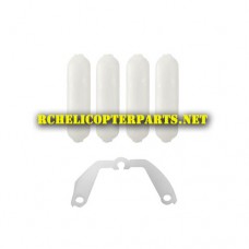 F20-08 LED Cover 5PCS Parts for Contixo F20 GPS Drone Quadcopter