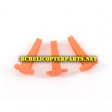 DCW-360-06-Orange Landing Skid 3PCS Parts for Denver DCW-360 Drone Quadcopter