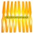 K88W-20-Orange  Main Rotor 8PCS Parts for kingco K88W Wifi Drone Quadcopter