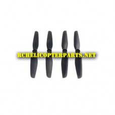 OV-X90-01 Main Propellers 4PCS Parts for Overmax X-bee Drone 9.0 GPS with HD camera