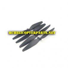 DRORF-01 Main Propellers 4PCS Parts for PNJ DRO-R-FALCON HD R-Falcon HD Drone