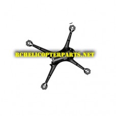 Bottom Body Shell Spare for Potensic D80 Drone (Black)
