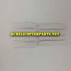 PNT35-01-White Main Propellers 4PCS (2CW + 2CCW) Parts for Potensic T35 GPS FPV RC Drone Quadcopter