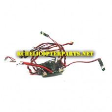 P70-GPS-13 PCB Receiver Board Parts for Promark P70 GPS Shadow Drone Quadcopter