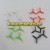 PAT10-30-MIX 4 Set of Tri-Blade Props 16PCS White & Red & Black & Green Parts for Propel Atom 1.0 Micro Drone Quadcopter