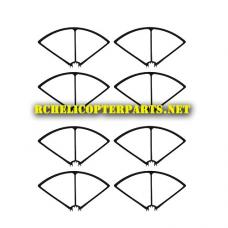 VK4381-37 Protector Guard 8pc Parts for Propel Protocol Sky Master 47634381 RC Drone