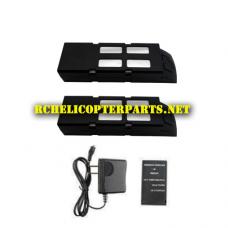 VK4381-38 Lipo Batteries 2PCS + 1 Charger + 1 Balance  Charger Parts for Propel Protocol Sky Master 47634381 Drone