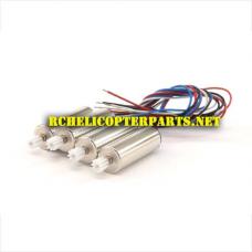 VKUlX-39 Motors 4PCS (2 Clockwise + 2 Anti Clockwise) Parts for Propel Ultra-X Video Wifi Drone Quadcopter