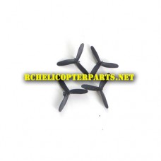 X03-01-Black Main Propellers 4PCS Parts for Propel X03 Maximum Stunt Drone