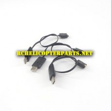 BK6182-43 USB Cable 3PCS Parts for Protocol 6182-7RC Vento Wifi Drone