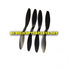 GHDS-001 Main Propellers 4PCS Parts for Sharper Image GPS Video Hover Drone