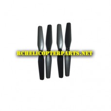 DRWG538B-01 Propellers 4PCS (2CW + 2CCW) Parts for Sky Rider DRWG538B Raven Foldable Drone