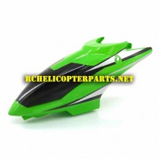 HAK635-01-Green Cabin Parts for Haktoys HAK635 RC Helicopter