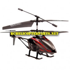 KingCo K10 Sky Trooper 3.5 Channel RC Helicopter Alloy Body with GYRO