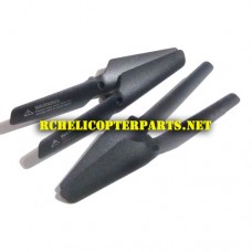 K66W-01-Black Main Propellers 4PCS Parts for Kingco K66W Wifi Drone Quadcopter