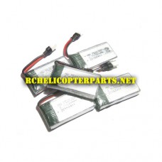 K66-16 LiPO Battery 5PCS Spare Parts for kingco K66 Drone Quadcopter