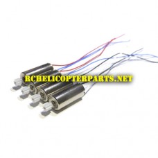 K66-19 CW Motor 2PCS and CCW Motor 2PCS Spare Parts for kingco K66 Drone Quadcopter