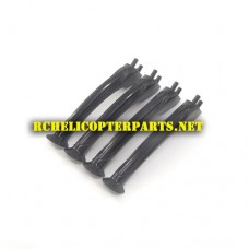 K65-04 Landing Skid 4PCS Parts for Kingco K65 6-Axis Gryo RC Quadcopter Drone