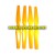 K90-01 Yellow Main Propeller 4PCS  for Kingco K90 Hunter Drone Quadcopter with Gopro Camera