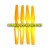 K90-01 Yellow Main Propeller 4PCS  for Kingco K90 Hunter Drone Quadcopter with Gopro Camera