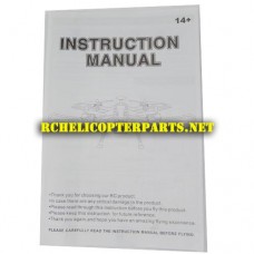 K90-21 Instruction Manual Parts for Kingco K90 Hunter Drone Quadcopter