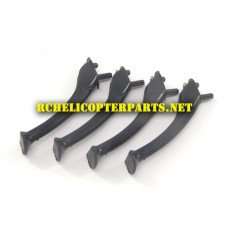 K35-09-Black Landing Skid 4PCS Parts for Kingco K35 Drone Quadcopter