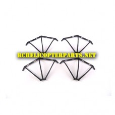 K49-37 Protection Guard 4PCS Parts for Kingco K49 AG-01 Drone Quadcopter