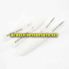 K55-02-White Main Blades 4PCS Parts for Kingco K55 RC Quadcopter Drone