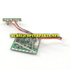 K55-10 PCB Receiver Parts for Kingco K55 RC Quadcopter Drone