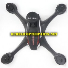 K90W-23 Upper Body Black Parts for Kingco K90W Hunter Wifi Drone Quadcopter