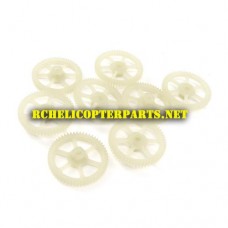 R65-40 Main Gear 8pcs Parts for ODS Radiofly 37982 Space Monster 65 Quadcopter Drone