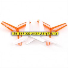 ODY-1388-01-Orange Main Rotor for Odyssey ODY-1388 Drone Quadcopter