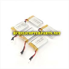 1810-20 800mAh Upgrade Batteries 5PCS  Parts for Odyssey ODY-1810-FPV Galaxy Seeker Quadcopter Drone