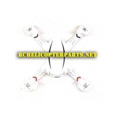 AW-QDR-EOC-02-White Toy Body Parts for AWW AW-QDR-EOC Quadrone Elite Quadcopter Drone Quadcopter