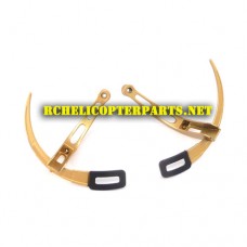 AW-BD-02-Gold Protection Base Parts for AWW AW-QDR-BLA Blade Quadcopter Drone