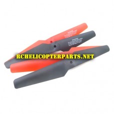 AW-QDR-OMG-01 Main Rotor Propeller 4PCS Parts for AWW AW-QDR-OMG- Quadrone Omega Quadcopter Drone