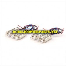 QDR-PCAM-33 CW Motors 4PCS and CCW Motors 4PCS Parts  for AWW AW-QDR-PRO Quadrone Pro Drone