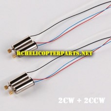 RC-QDR-POV-38 CW Motor 2PCS and CCW Motor 2PCS Parts for AWW AW-QDR-POV Quadrone Vision