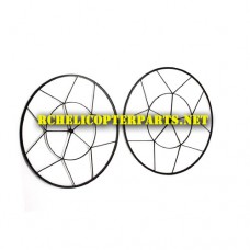 QDR-SNP-02 Protection Wheel 2PCS Parts for AWW AW-QDR-SNP Snap Quadrone Quadcopter Drone